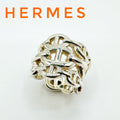Hermes Enchainee Silver Ring
