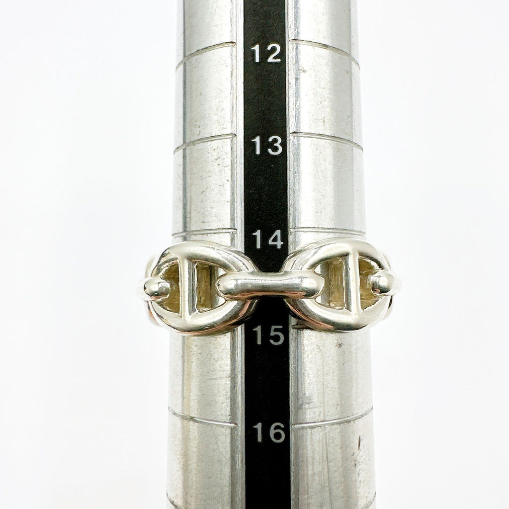 Hermes Chaine D'ancre Silver Ring — view 5
