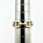 Hermes Chaine D'ancre Silver Ring — view 5