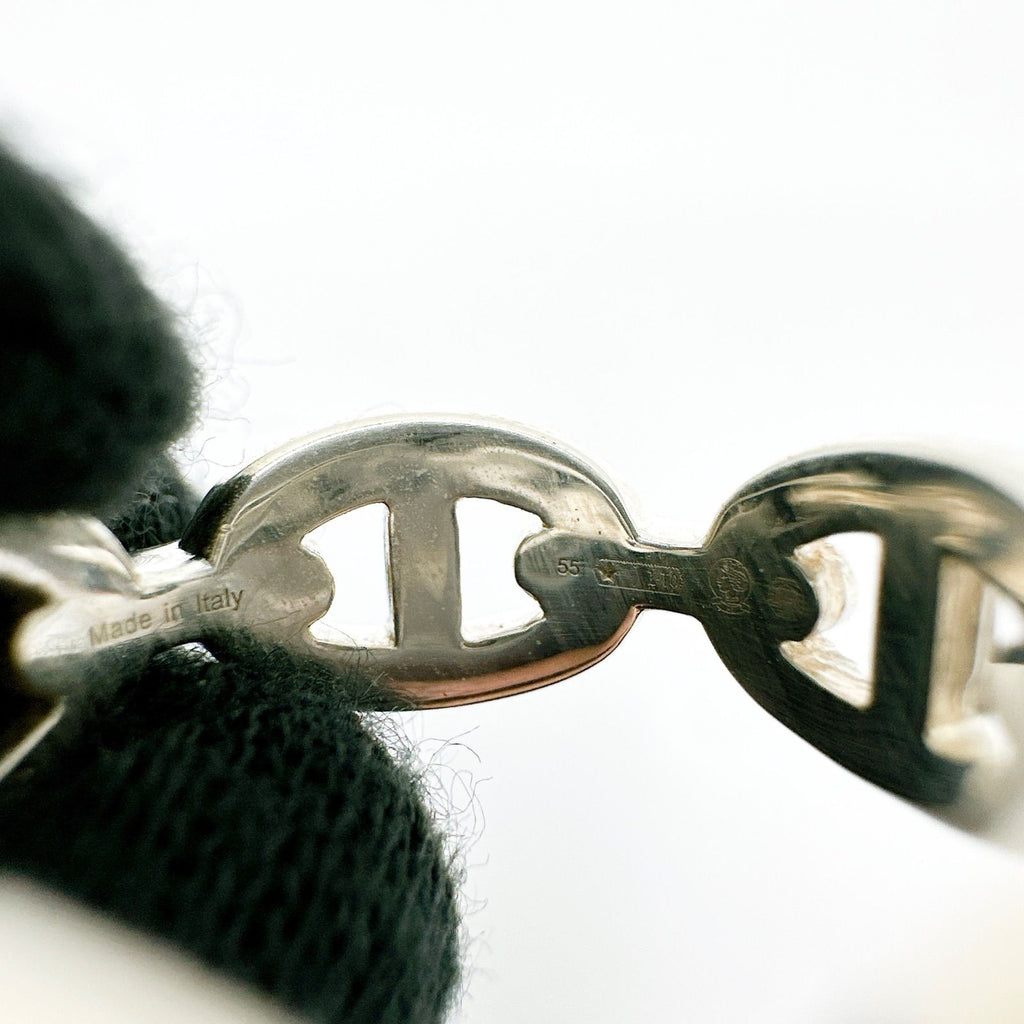 Hermes Chaine D'ancre Silver Ring — view 7