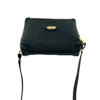 Gucci Vintage Micro GG Logo Leather Mini Shoulder Bag Pochette Black — view 4
