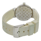 Louis Vuitton Tambu Stainless Steel Mule Kuo Analog Display Brown Dial Watch — view 4