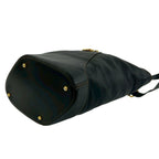 Loewe Vintage Anton Leather Shoulder Bag Crossbody Cross Black — view 8