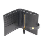 Bottega Veneta Patted Bifold Wallet Leather Black Lattice — view 3