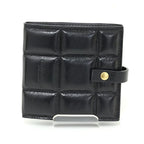 Bottega Veneta Patted Bifold Wallet Leather Black Lattice — view 2