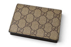 Gucci Mini Wallet Bifold Fold GG Supreme Bananya Print Beige — view 7