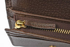 Gucci Mini Wallet Bifold Fold GG Supreme Bananya Print Beige — view 9