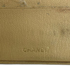 Chanel Bifold Wallet Beige Leather — view 5