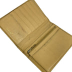 Chanel Bifold Wallet Beige Leather — view 3
