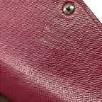 Louis Vuitton Wallet Monogram Portefeuille Marie le Long Fuchsia Leather — view 5