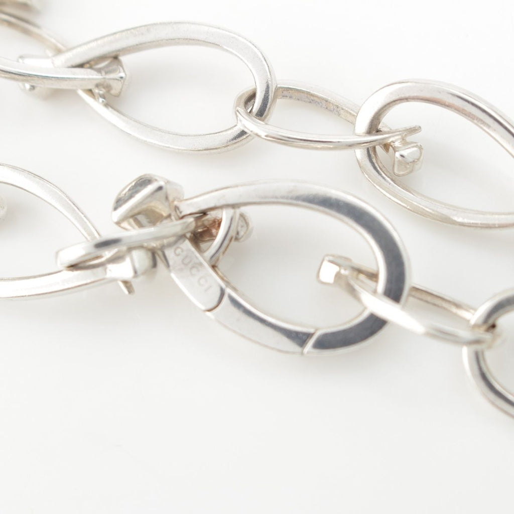 Gucci Vintage 925 Sterling Silver Chain Necklace — view 4