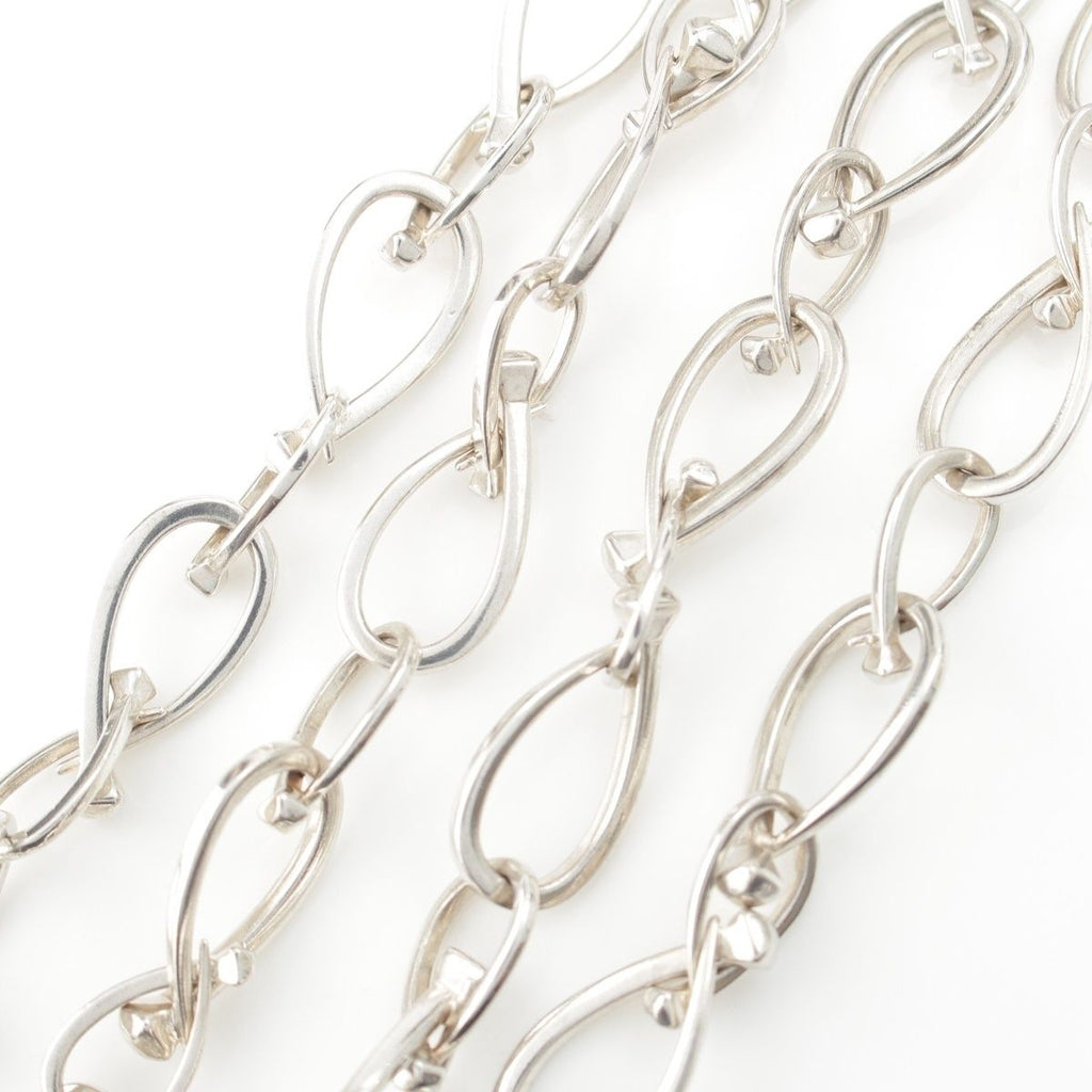 Gucci Vintage 925 Sterling Silver Chain Necklace — view 3