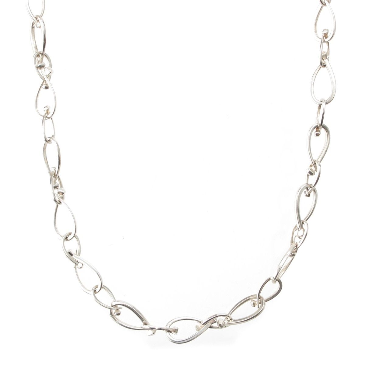 Gucci Vintage 925 Sterling Silver Chain Necklace