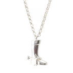 Gucci Boots Motif Chain Necklace 925 Sterling Silver — view 2