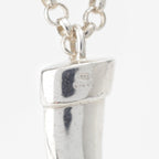 Gucci Boots Motif Chain Necklace 925 Sterling Silver — view 5
