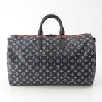 Louis Vuitton Keepall Bandouliere 50 Monogram Ink Upside Down Jacket Boston — view 3