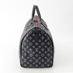 Louis Vuitton Keepall Bandouliere 50 Monogram Ink Upside Down Jacket Boston — view 4
