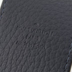 Louis Vuitton Leather Logo Shoulder Strap Volcano Orange Navy — view 8
