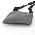 Saint Laurent Crossbody Leather Shoulder Bag Black — view 5