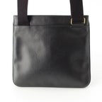 Saint Laurent Crossbody Leather Shoulder Bag Black — view 4
