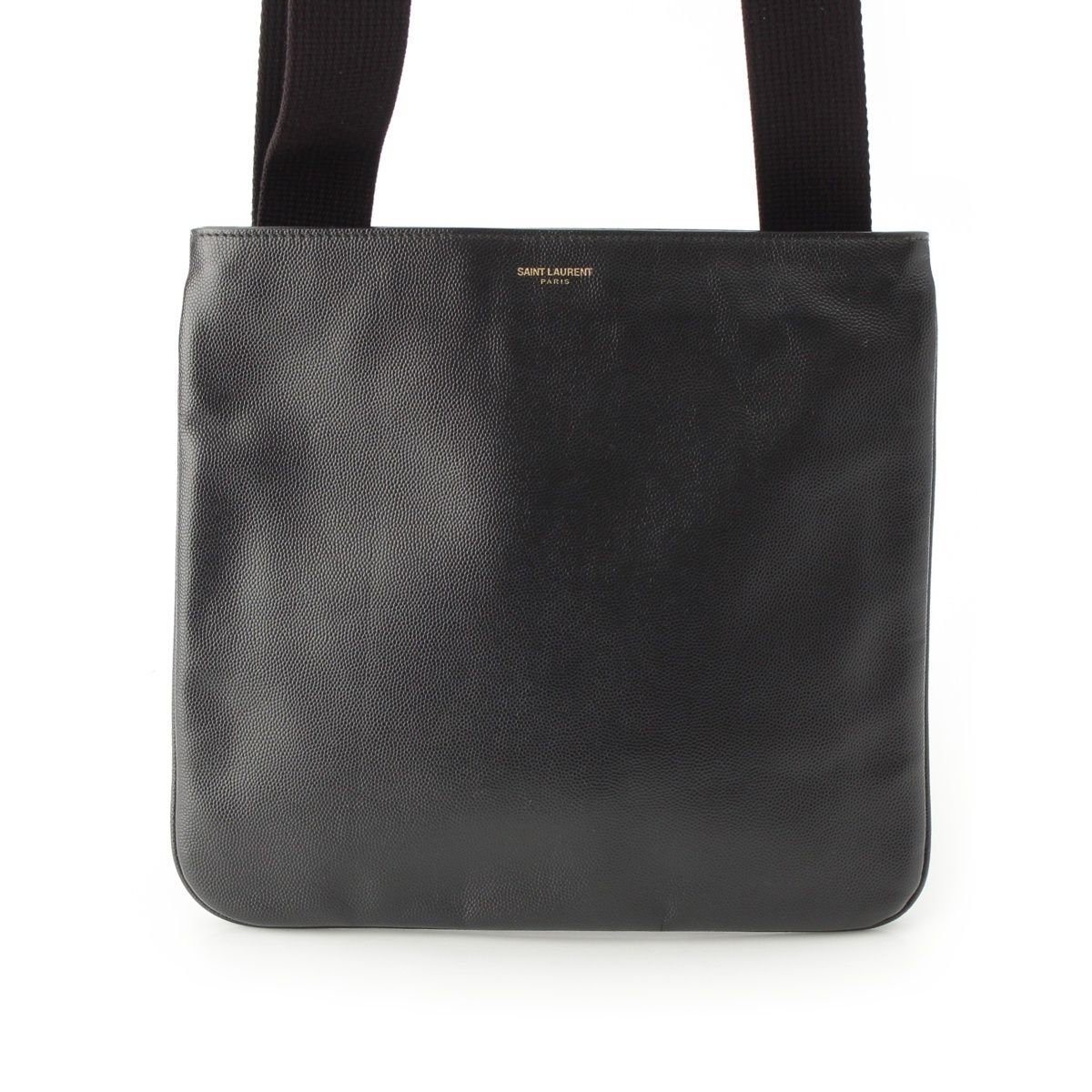 Saint Laurent Crossbody Leather Shoulder Bag Black