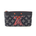 Louis Vuitton Pochette Apollo PM Monogram Ink Zip Pouch Navy