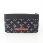 Louis Vuitton Pochette Apollo PM Monogram Ink Zip Pouch Navy — view 2