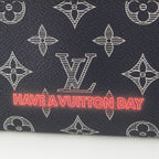 Louis Vuitton Pochette Apollo PM Monogram Ink Zip Pouch Navy — view 5