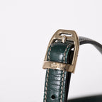 Gucci Guuci Shoulder Bag Horsebit Beige Green Gold — view 6