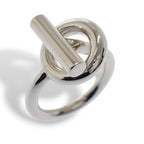Hermes Echappee Ring 925 Sterling Silver — view 2