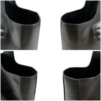 Prada All Leather Mini Tote Calf Black Nero — view 4