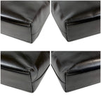 Prada All Leather Mini Tote Calf Black Nero — view 5