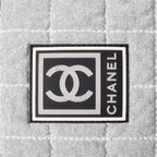 Chanel Sports Line Shoulder Bag CC Logo Choco Bar Gray Silver — view 7