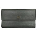 Chanel Wallet Silver Leather