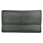 Chanel Wallet Silver Leather