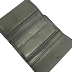 Chanel Wallet Silver Leather — view 3