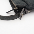 Fendi Zucca Logo Shoulder Bag Gray — view 7