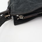 Fendi Zucca Logo Shoulder Bag Gray — view 8