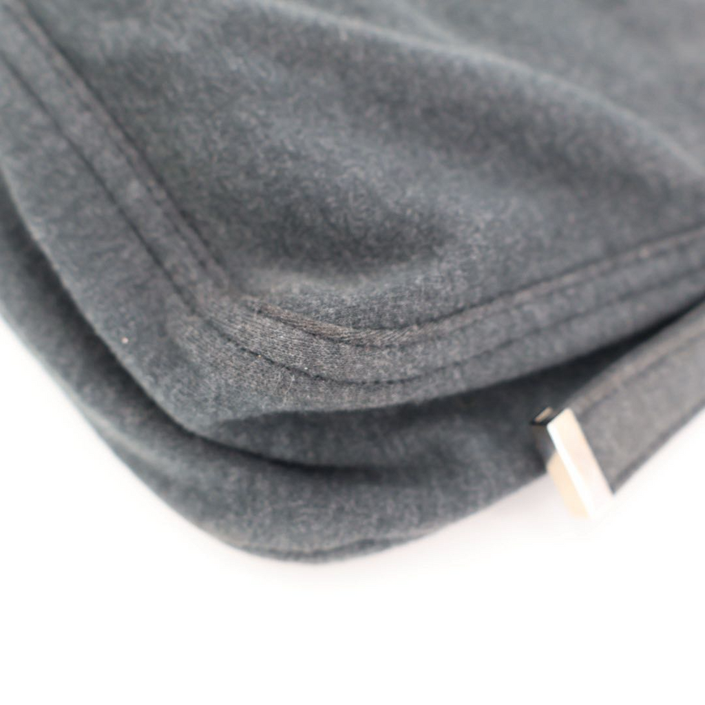 Fendi Zucca Logo Shoulder Bag Gray — view 3