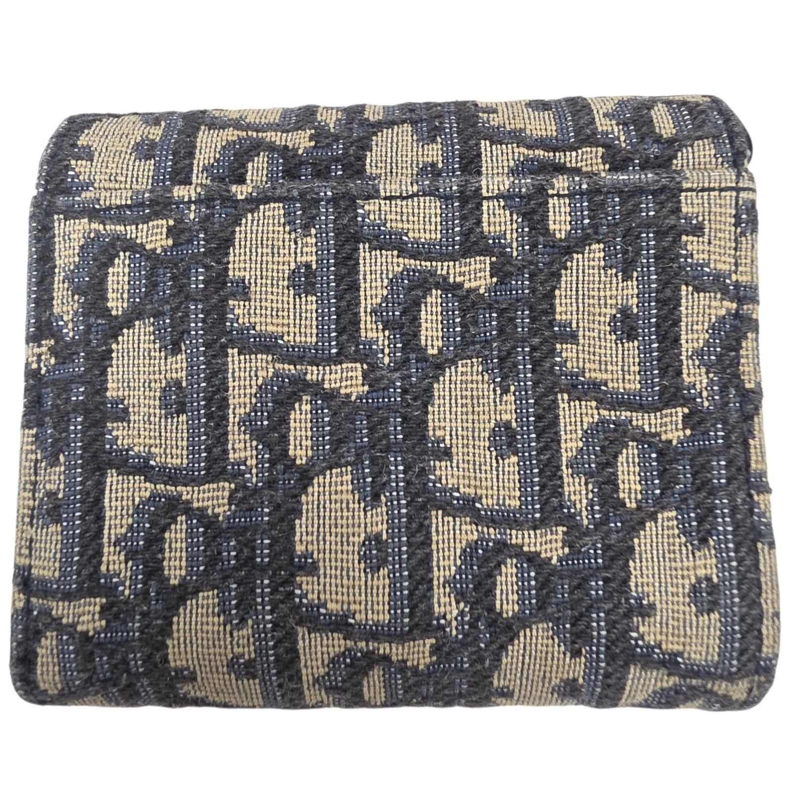 Dior Trotter Trifold Saddle Wallet — view 2