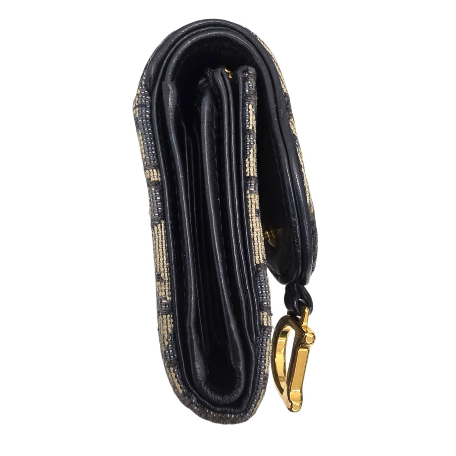 Dior Trotter Trifold Saddle Wallet — view 3