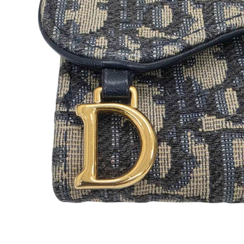 Dior Trotter Trifold Saddle Wallet — view 8