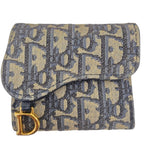 Dior Trotter Trifold Saddle Wallet