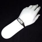 Gucci Watch Rectangle 127.5 GG Sunray Silver Dial SS — view 9
