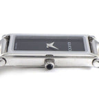 Gucci Watch Bangle Rectangular Black Dial Horsebit Class SS — view 2