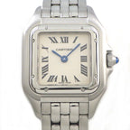 Cartier Watch Pante SM Ivory Dial man Index SS