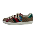 Gucci Sneakers 6.5 Ace Micro GG Sherry Brown Bordeaux Multi Doraemon Collaborati