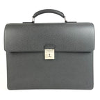 Louis Vuitton Business Bag Neo Robusto 3 Taiga Leather Ardoise Black