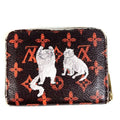 Louis Vuitton Coin Case Zippy Purse Monogram Canvas Brown