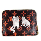 Louis Vuitton Coin Case Zippy Purse Monogram Canvas Brown